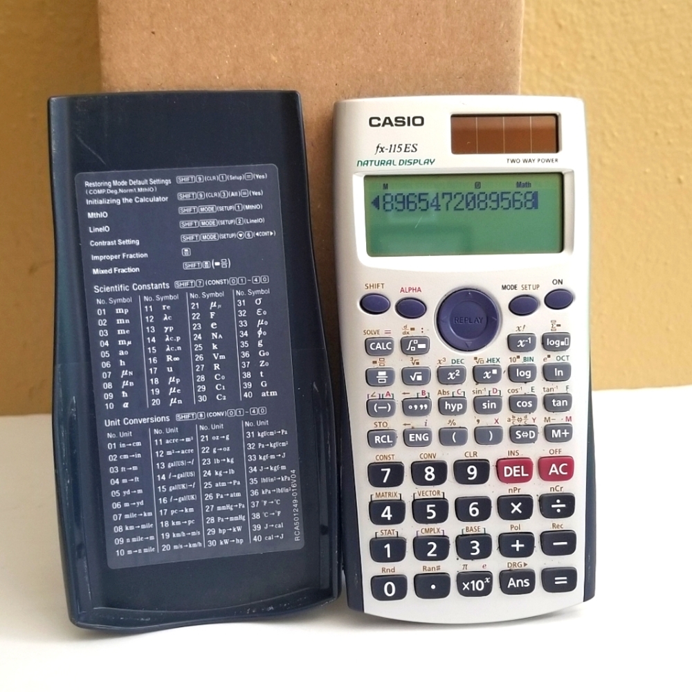 Casio FX-115ES Scientific Calculator